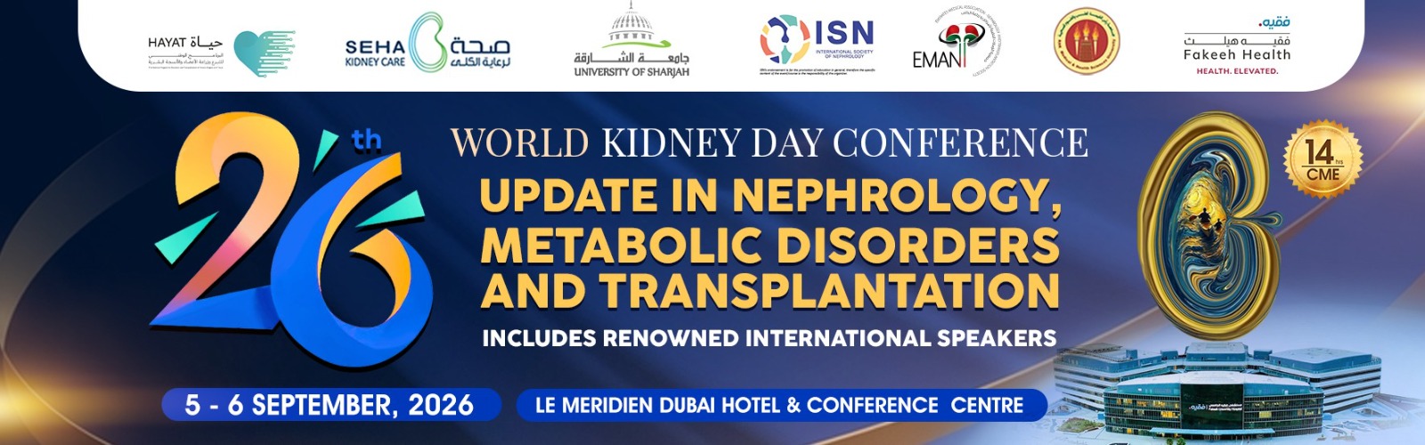 26th Updated Conference In Nephrology, Metabloic Disorders & Transplantation