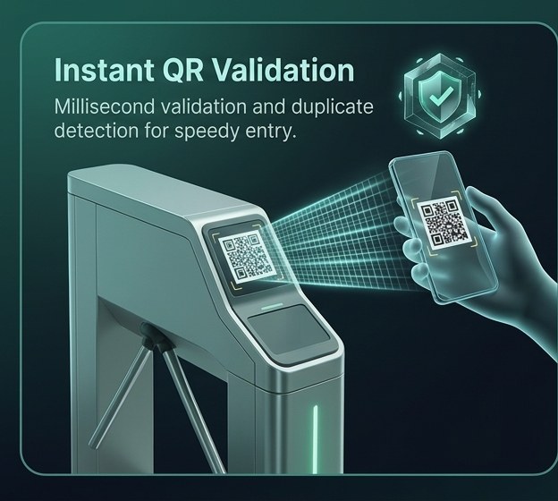 Scan Preview — instant QR validation